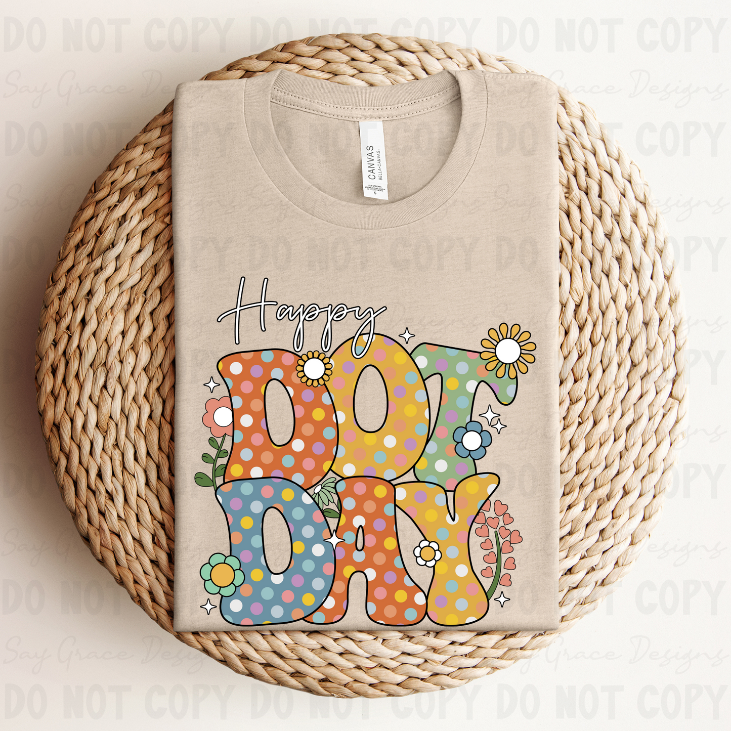 Happy Dot Day Daisies