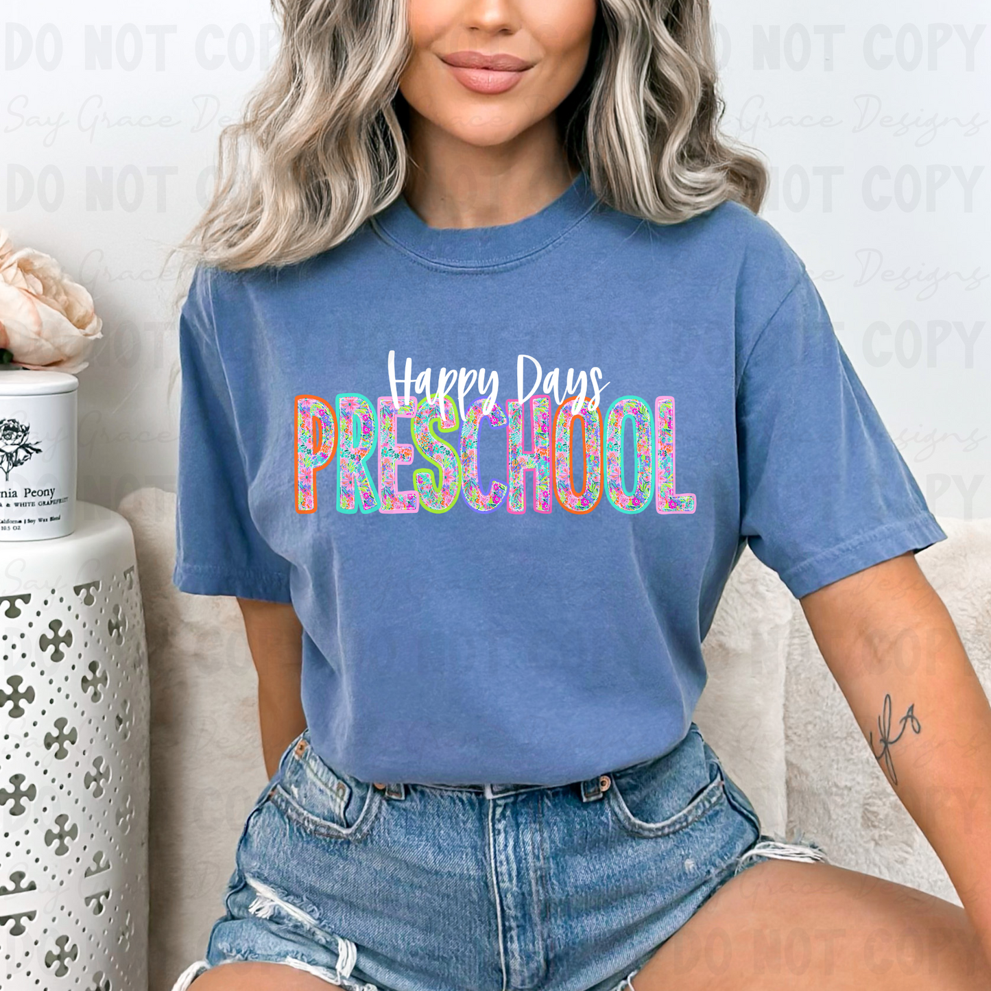 Happy Days Preschool Neon Bloom