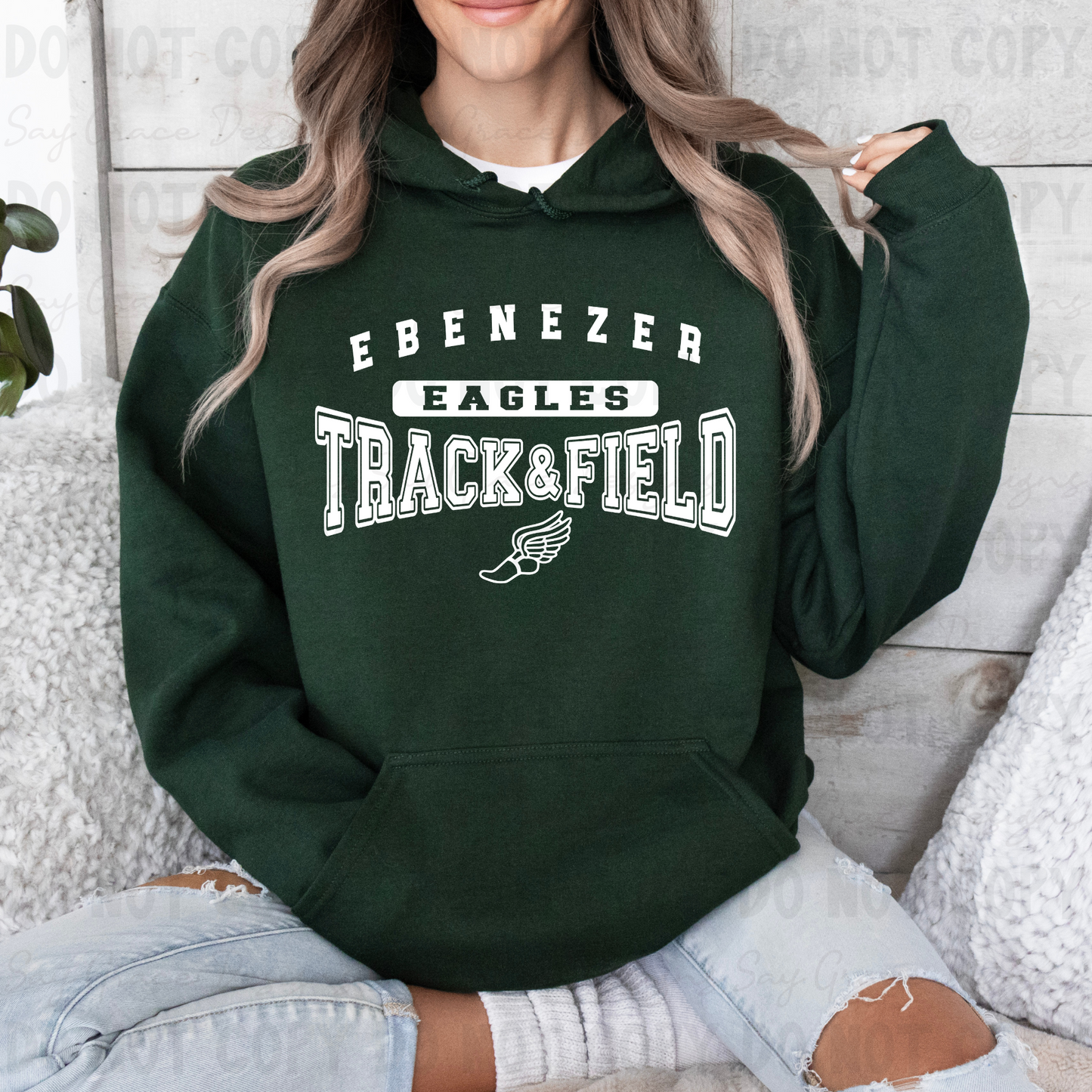 Ebenezer Eagles Track- White