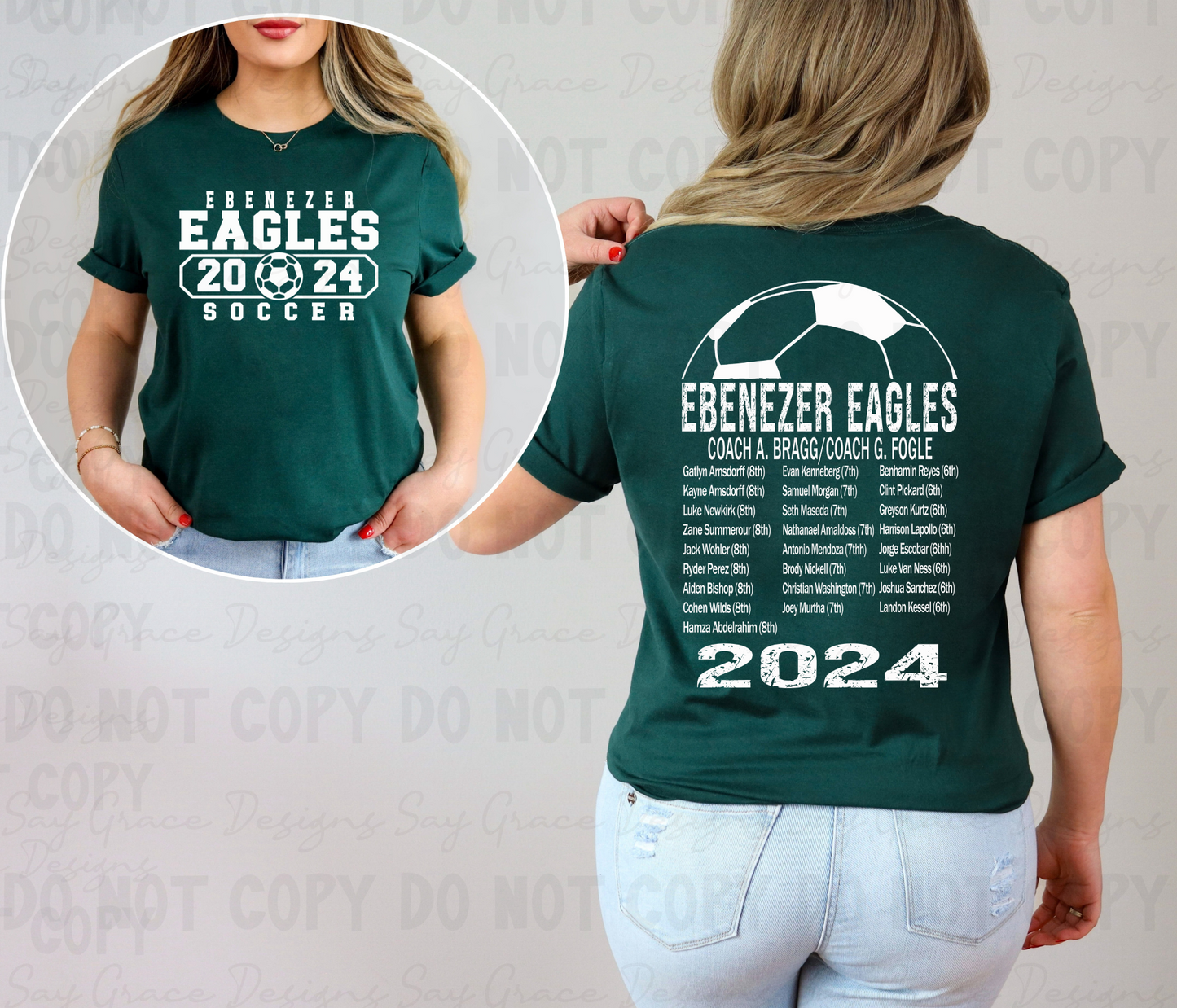 Ebenezer Eagles Boys Soccer with Roster
