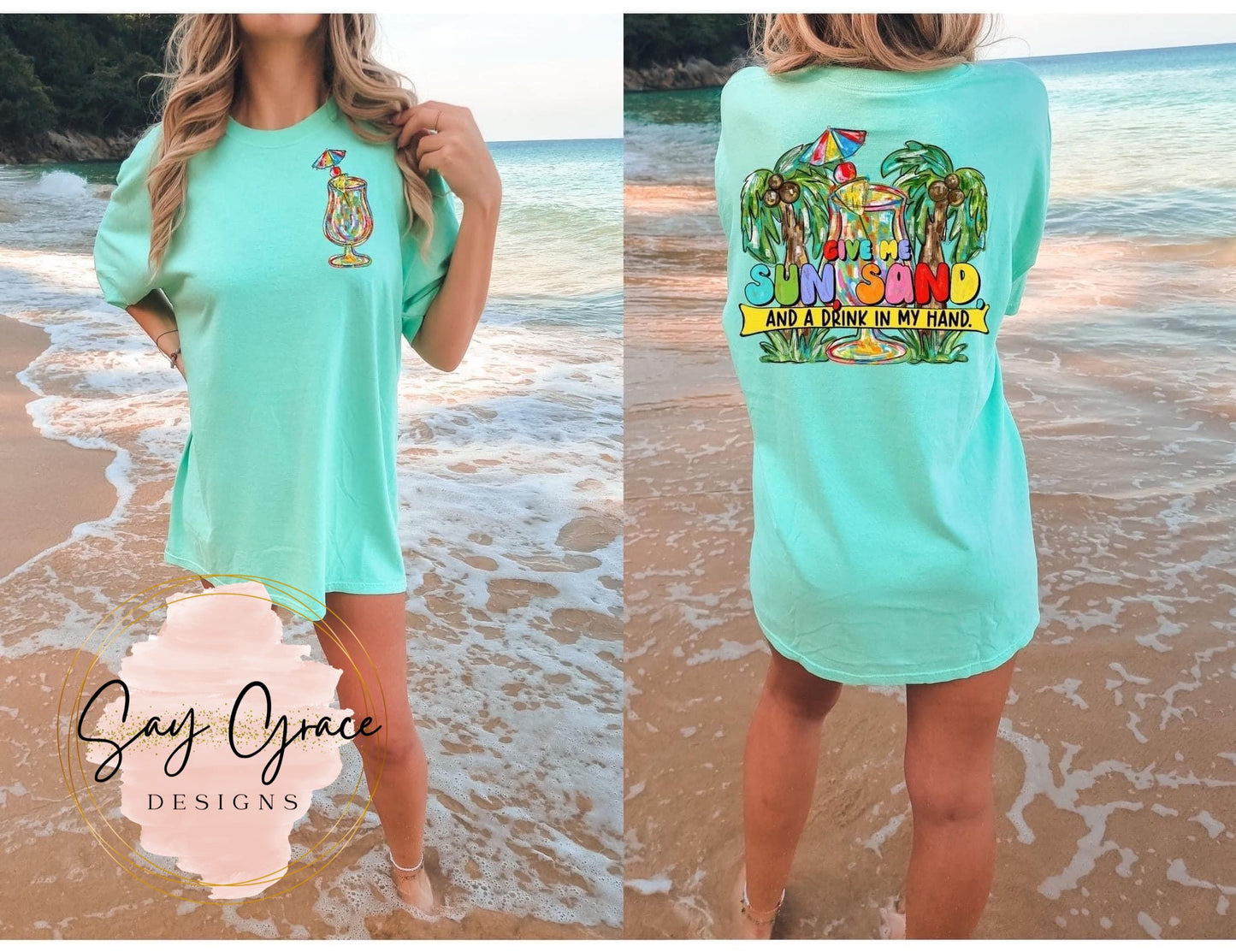 Sun Sand Drink In My Hand