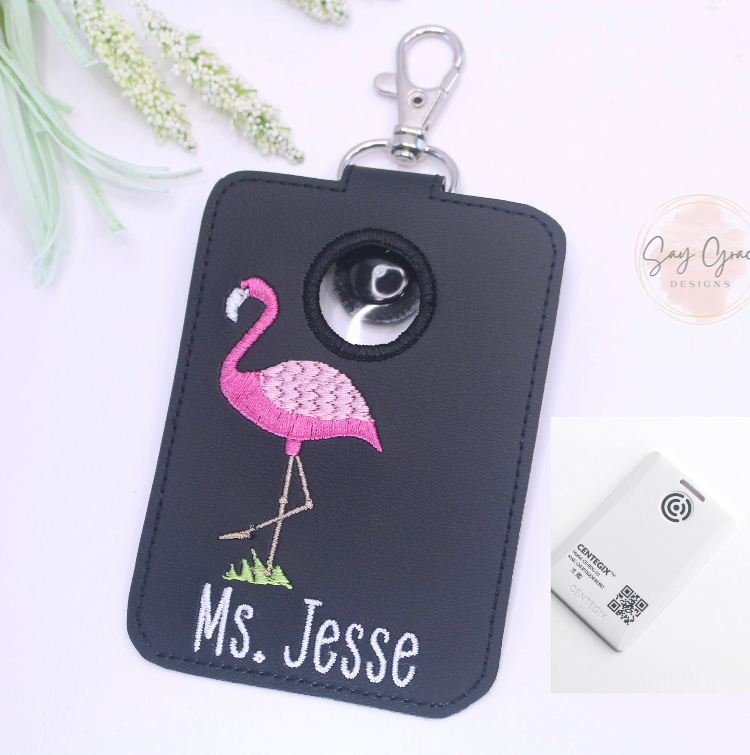 Alarm ID Badge Holder