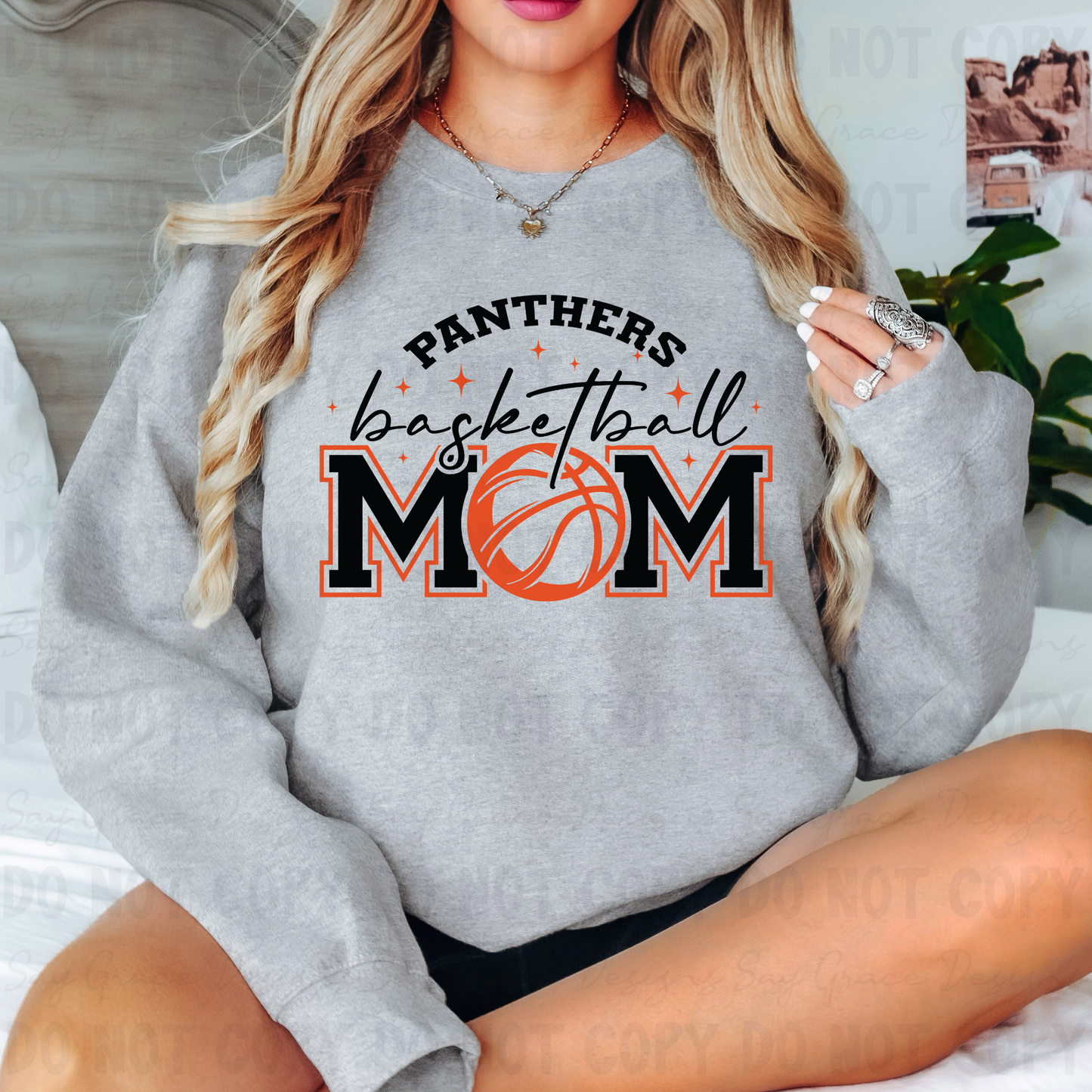 Panthers Basketball Mom 3