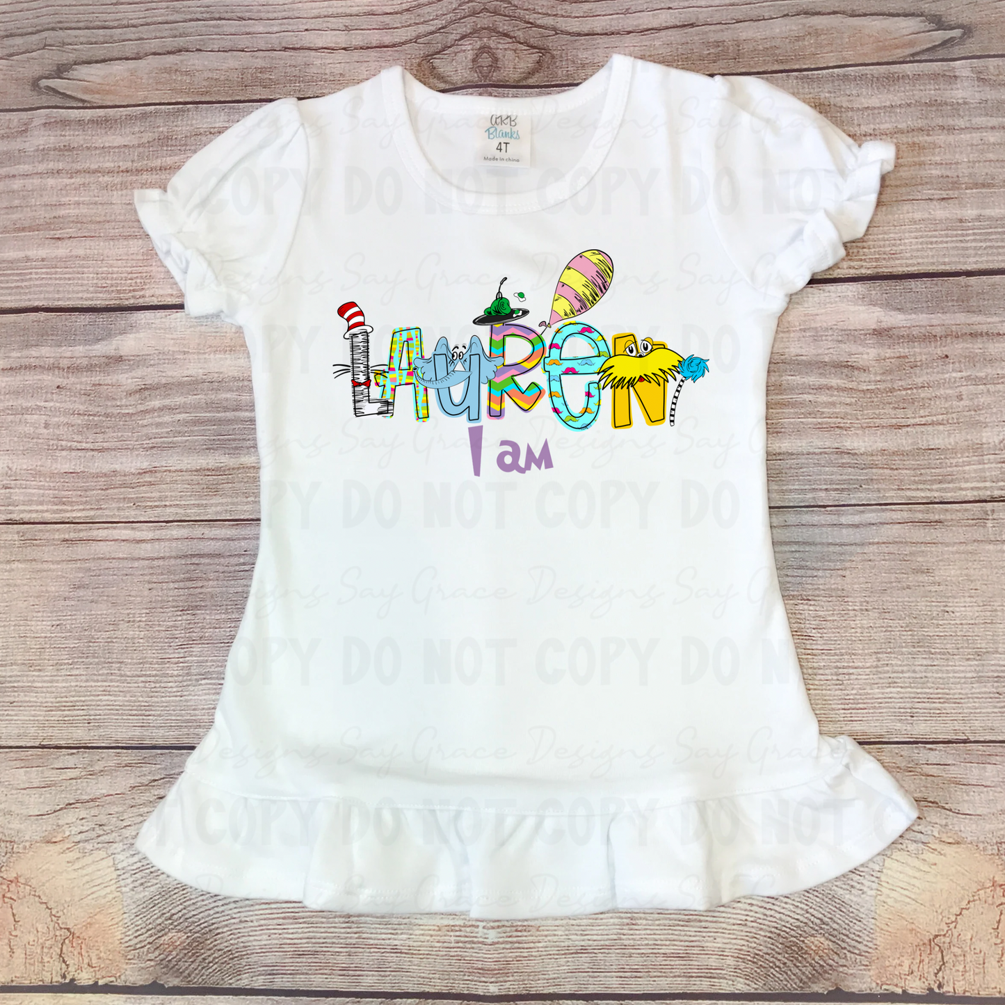 I AM - Personalized (Toddler and Youth)