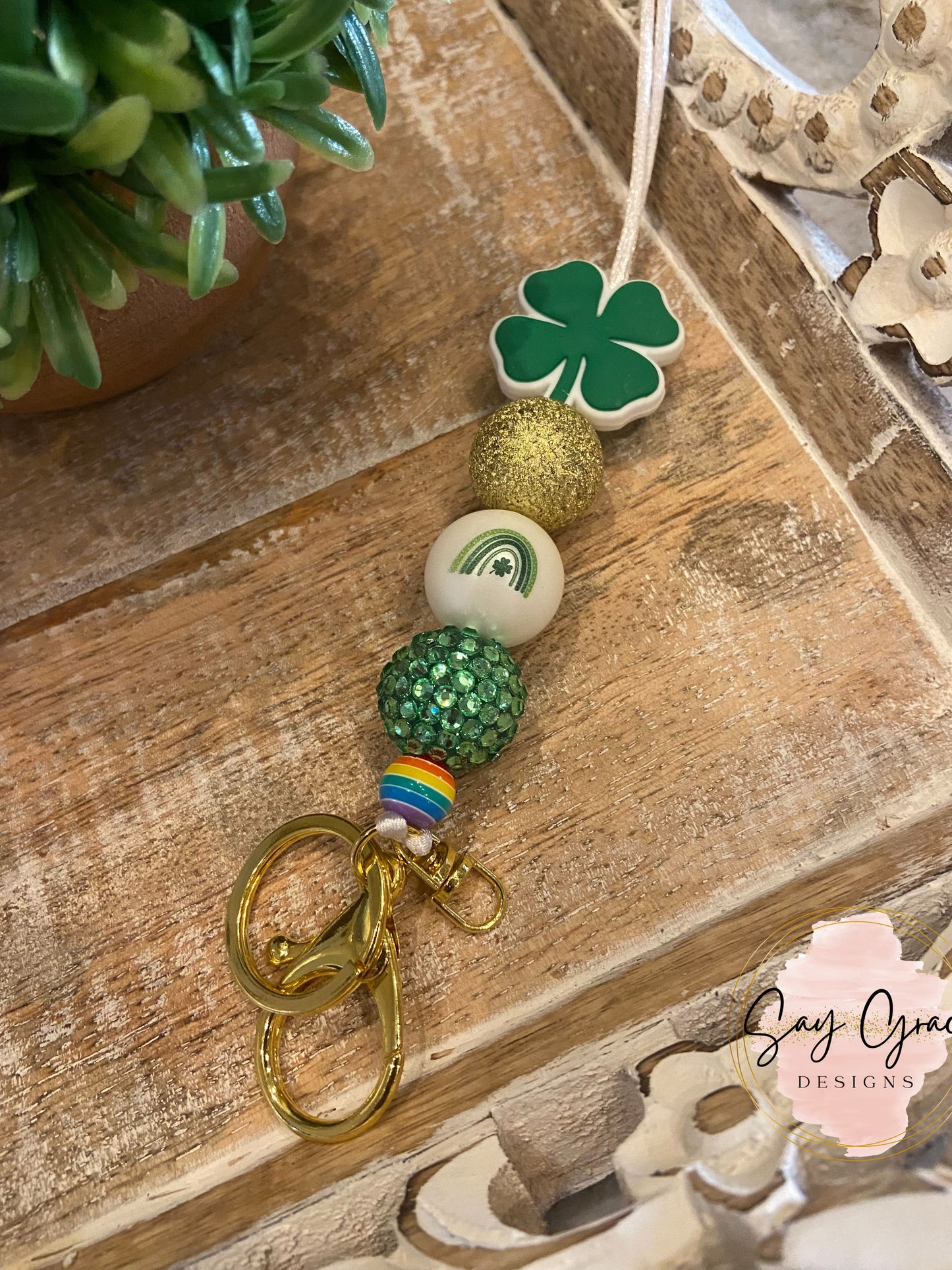 Shamrock Lanyard