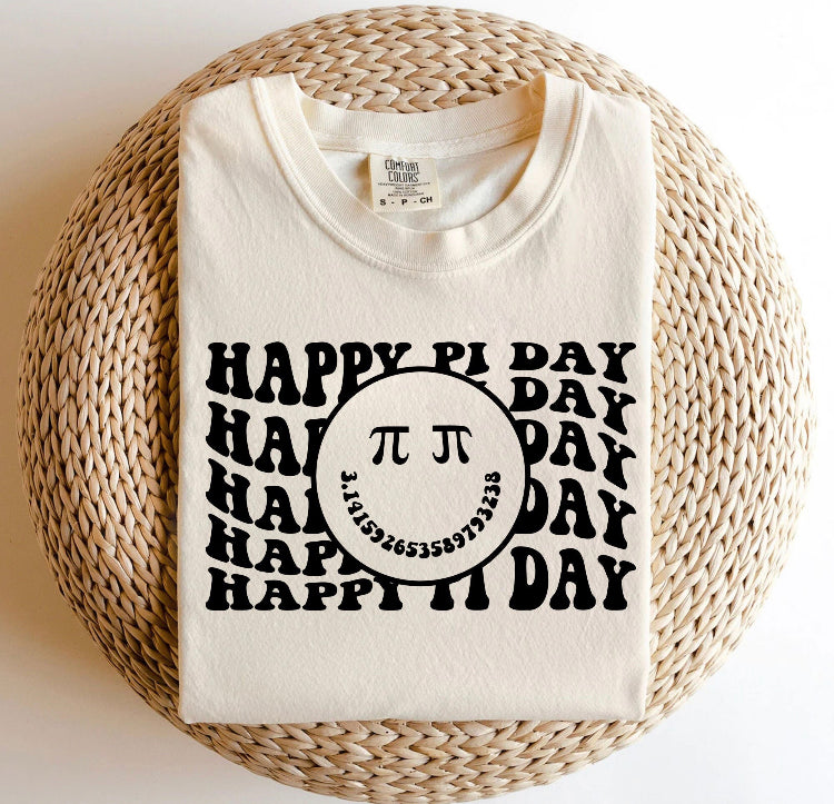 Pi Day Smiley