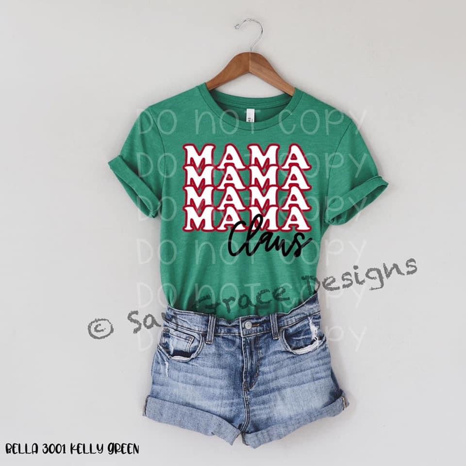 Mama Claus Stacked