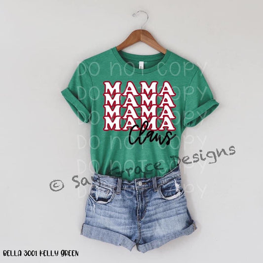 Mama Claus Stacked