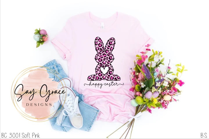 Pink Leopard Bunny