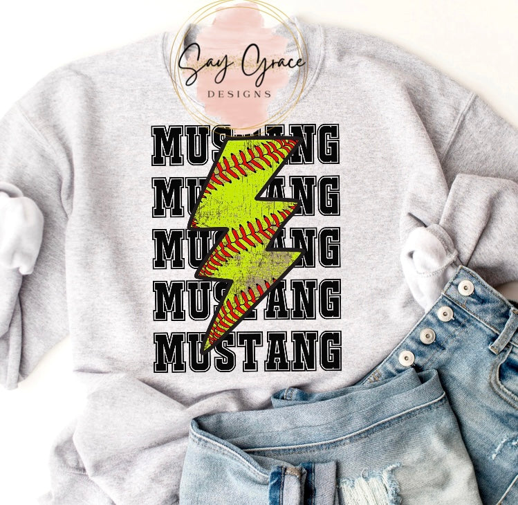 Mustangs Softball - Repeat
