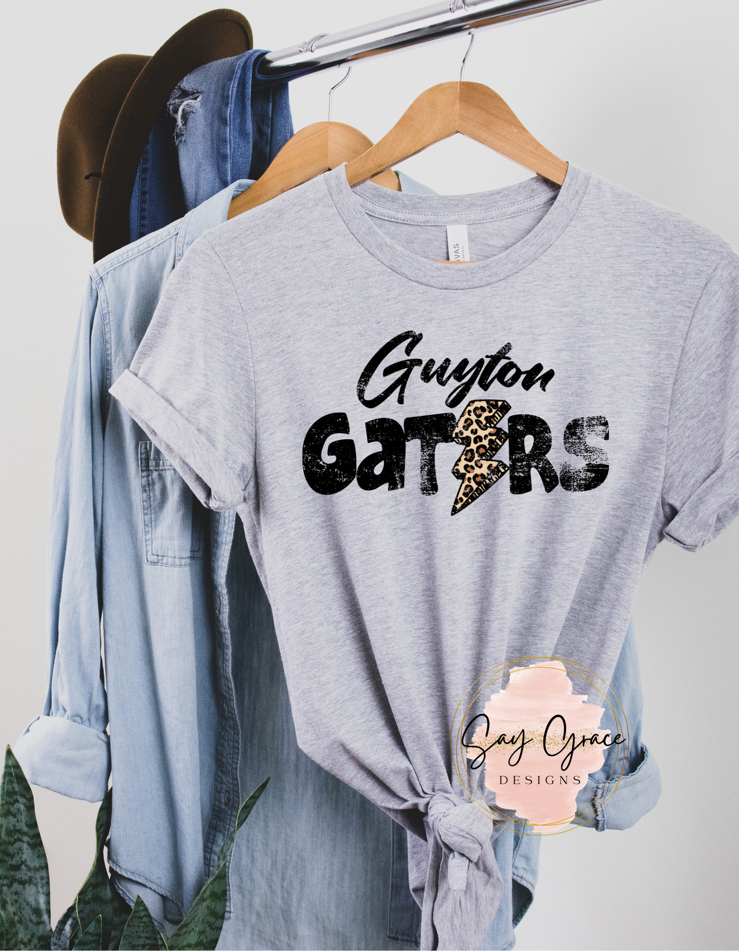 Guyton Gators Lightning Bolt
