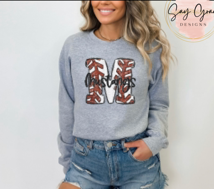 Mustangs Baseball - M