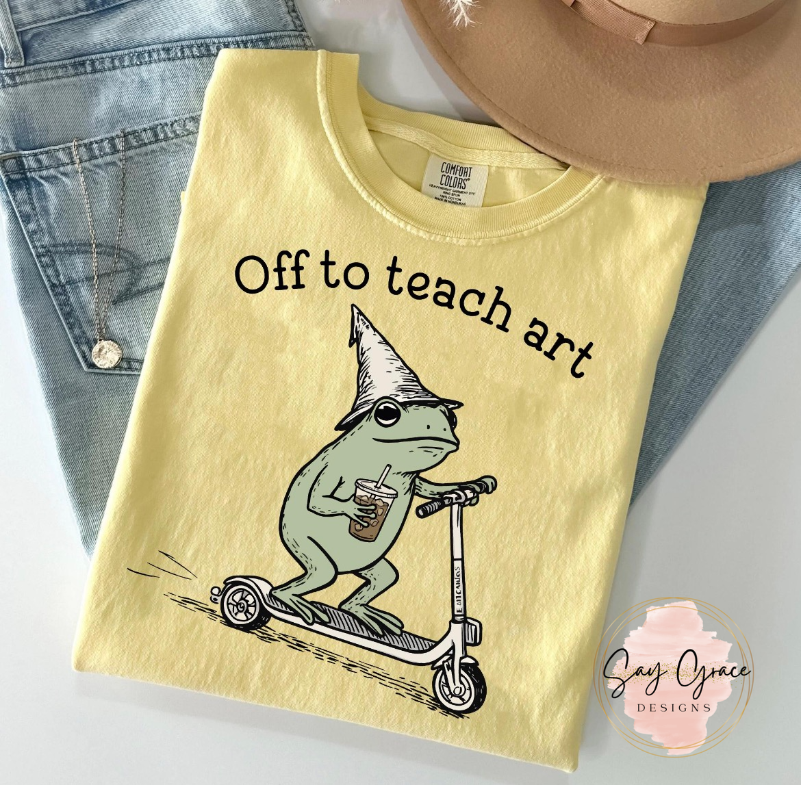 Off to Teach Art
