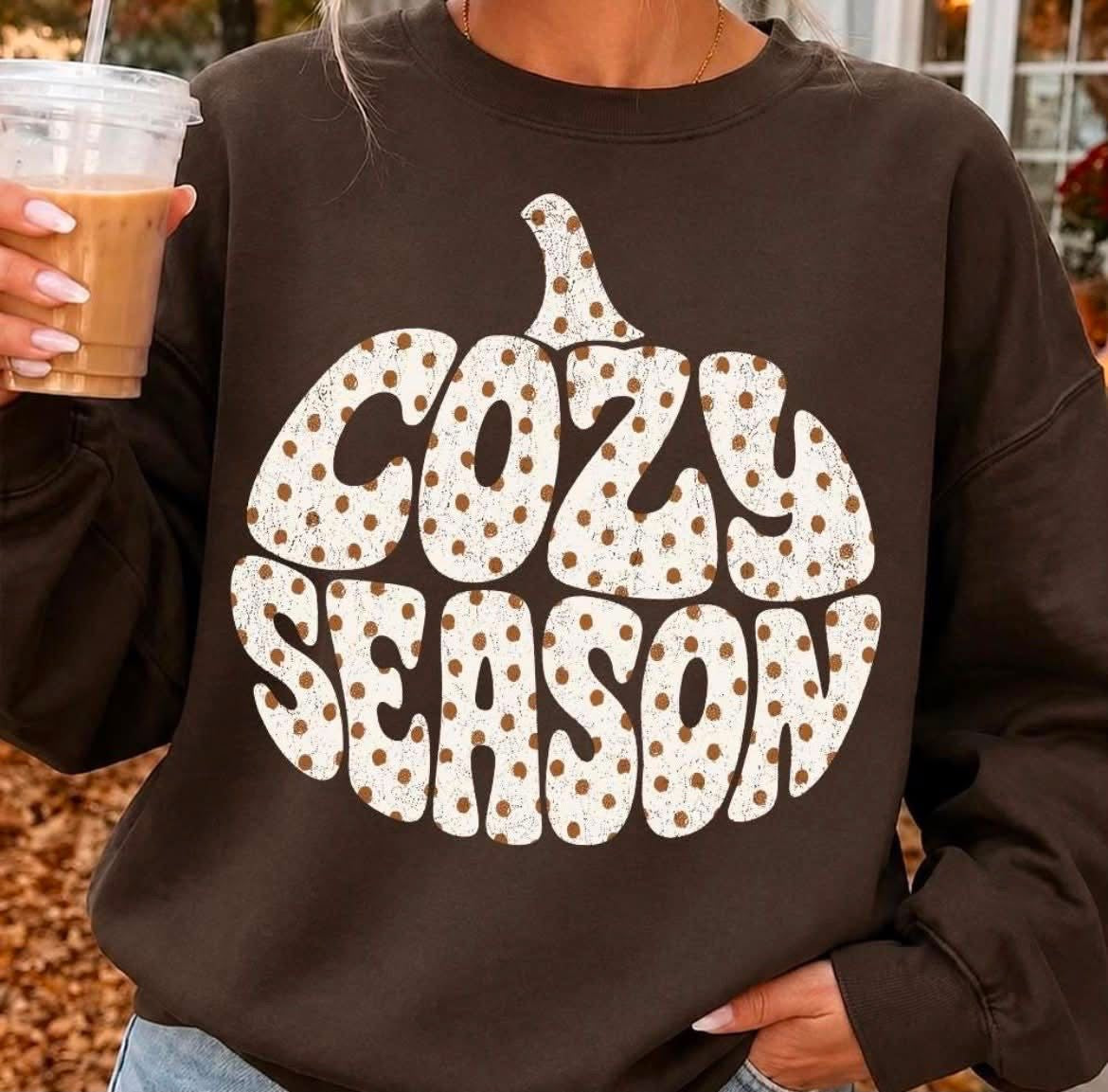 Cozy Season Pumpkin Shape