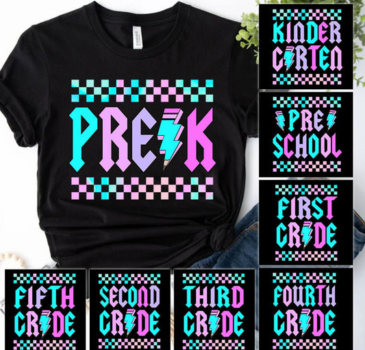 Grade Level Checkered