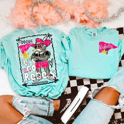 Glam Mascot (Front and Back)