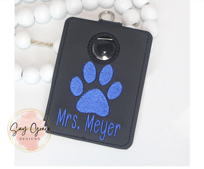 Alarm ID Badge Holder