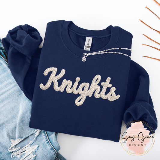 KNIGHTS Faux Yarn