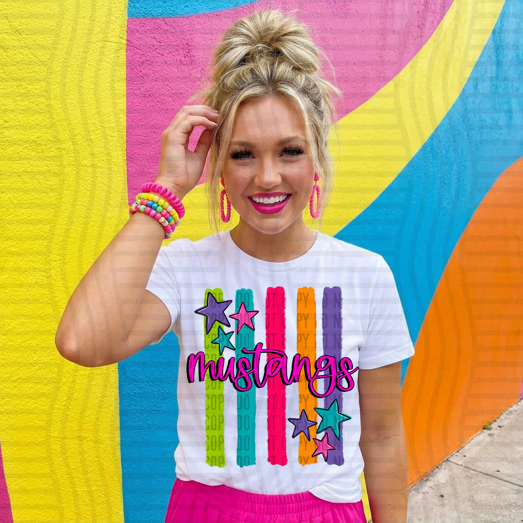 Mascot Rainbow Stripes