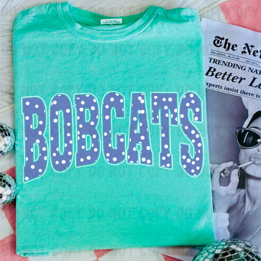 BOBCATS Varsity Polka Dot