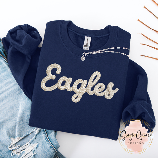 EAGLES Faux Yarn