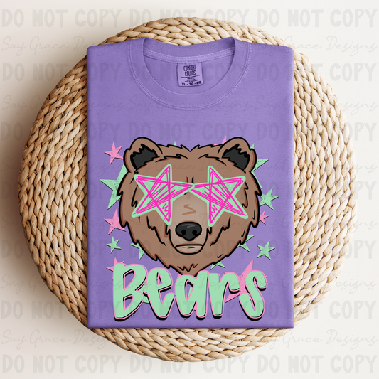 Bears Preppy Stars