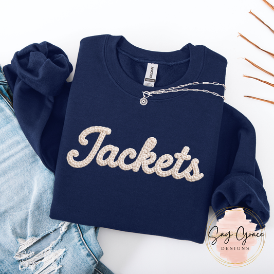 JACKETS Faux Yarn