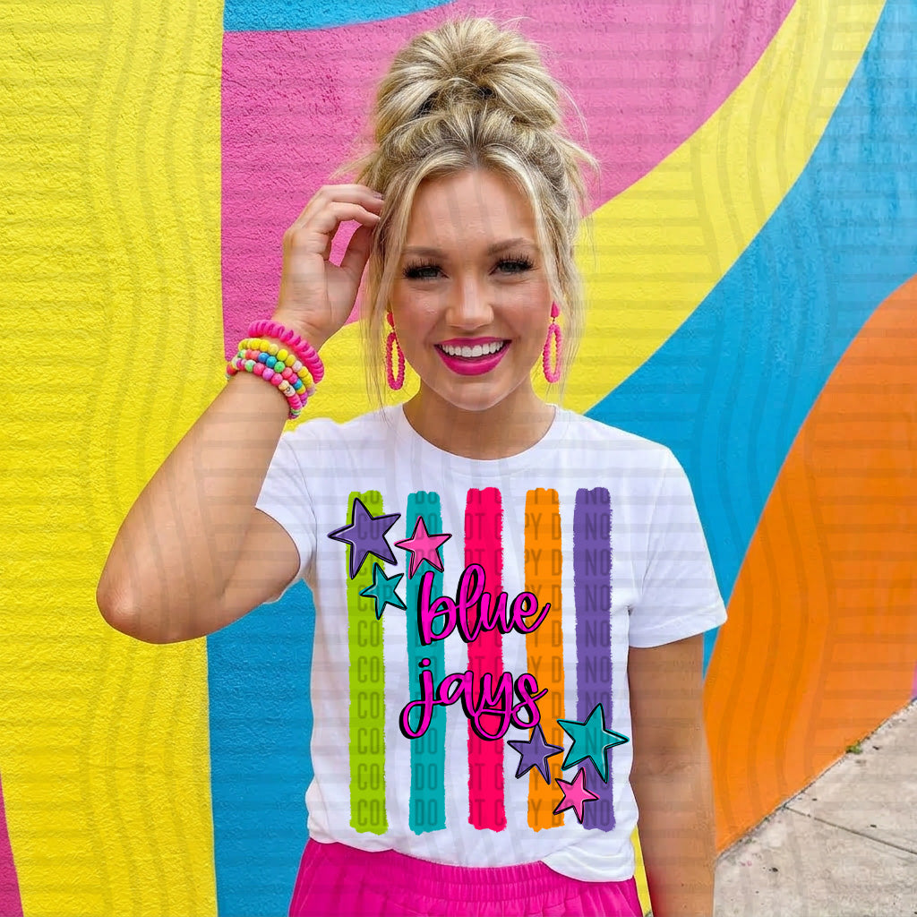 Mascot Rainbow Stripes