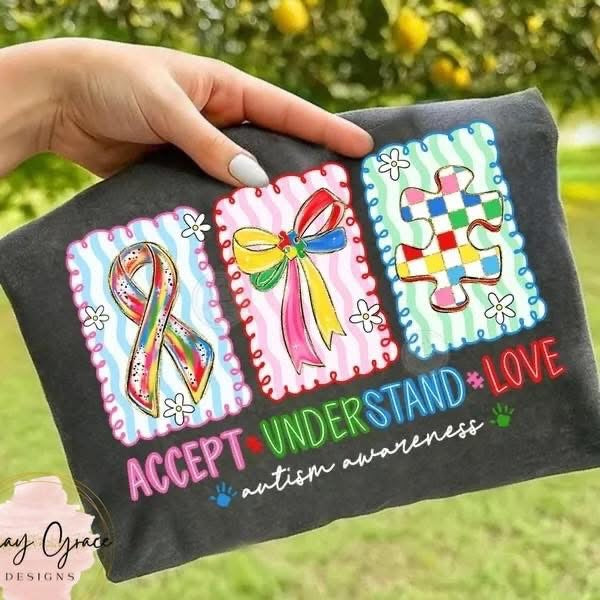 Accept Understand Love Autism Awareness