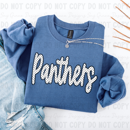Mascot Polka Dot Script