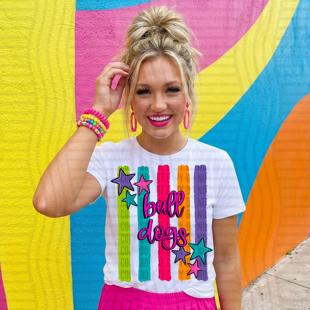 Mascot Rainbow Stripes