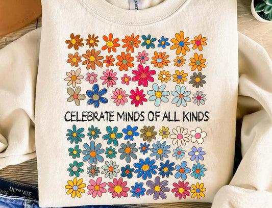 Celebrate Minds of All Kinds Flowers