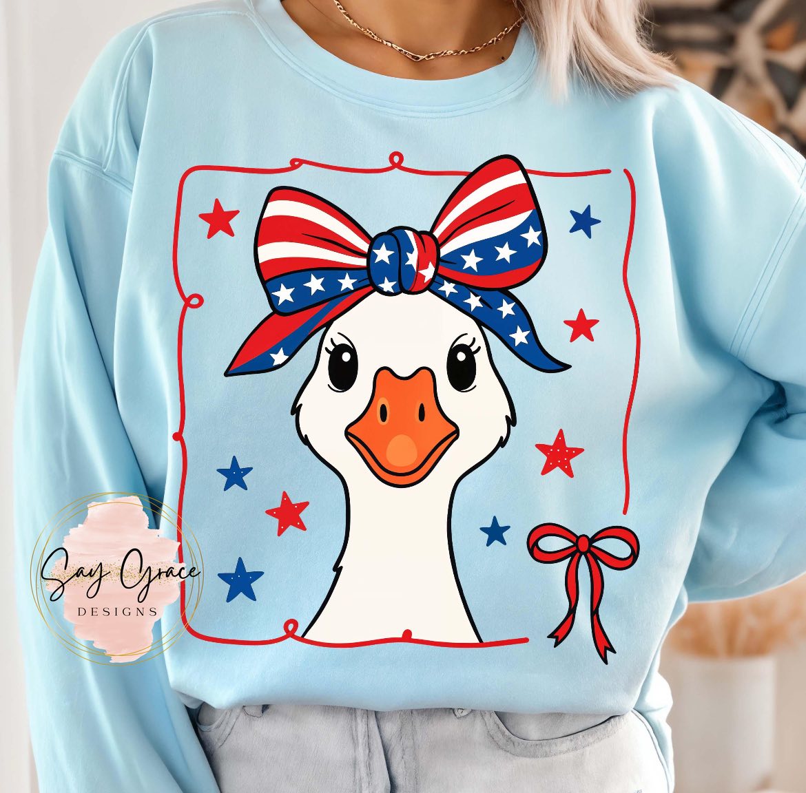 Patriotic Goose