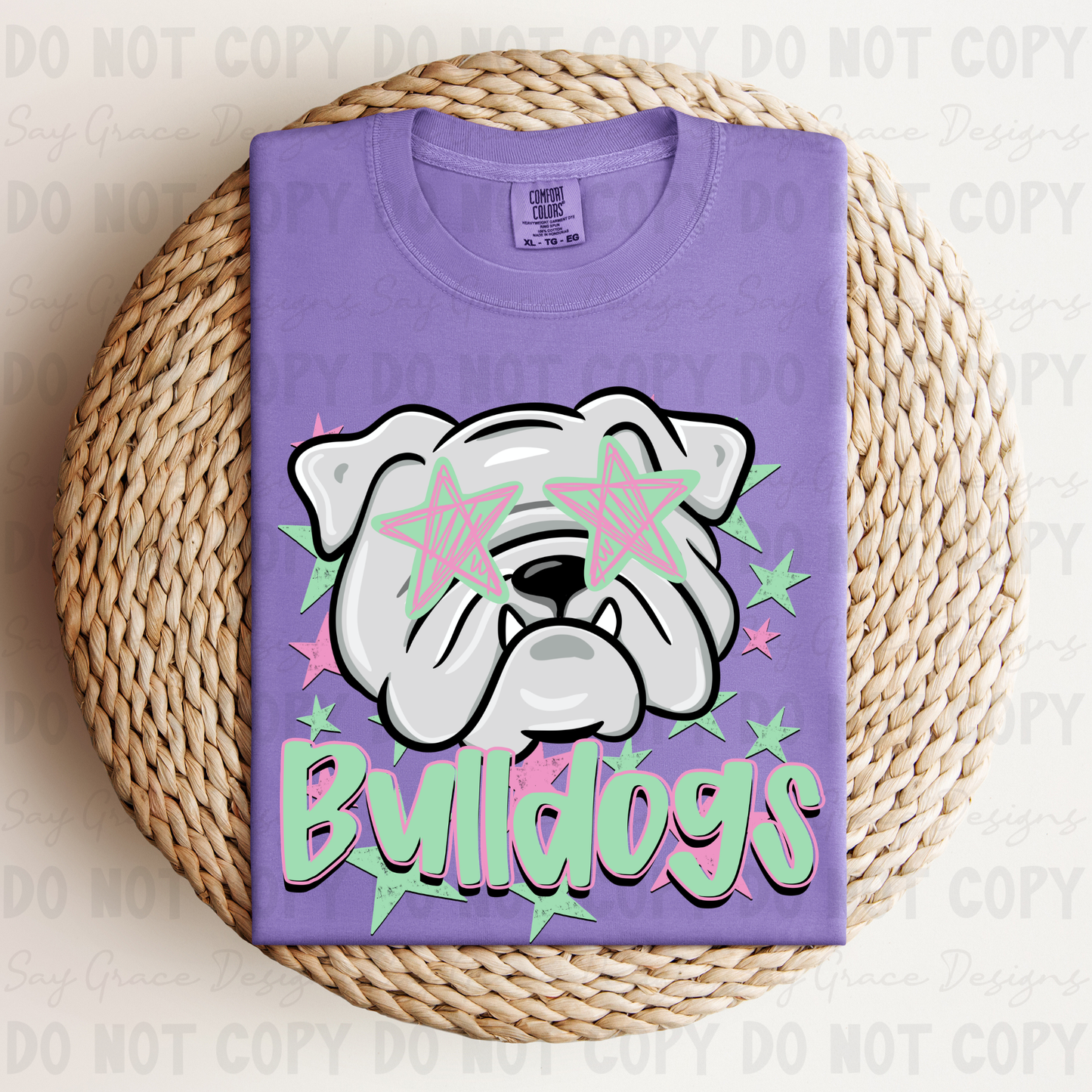 Bulldogs Preppy Stars