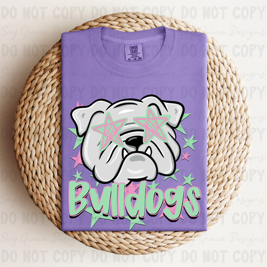 Bulldogs Preppy Stars