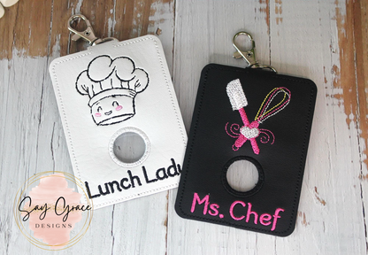 Alarm ID Badge Holder