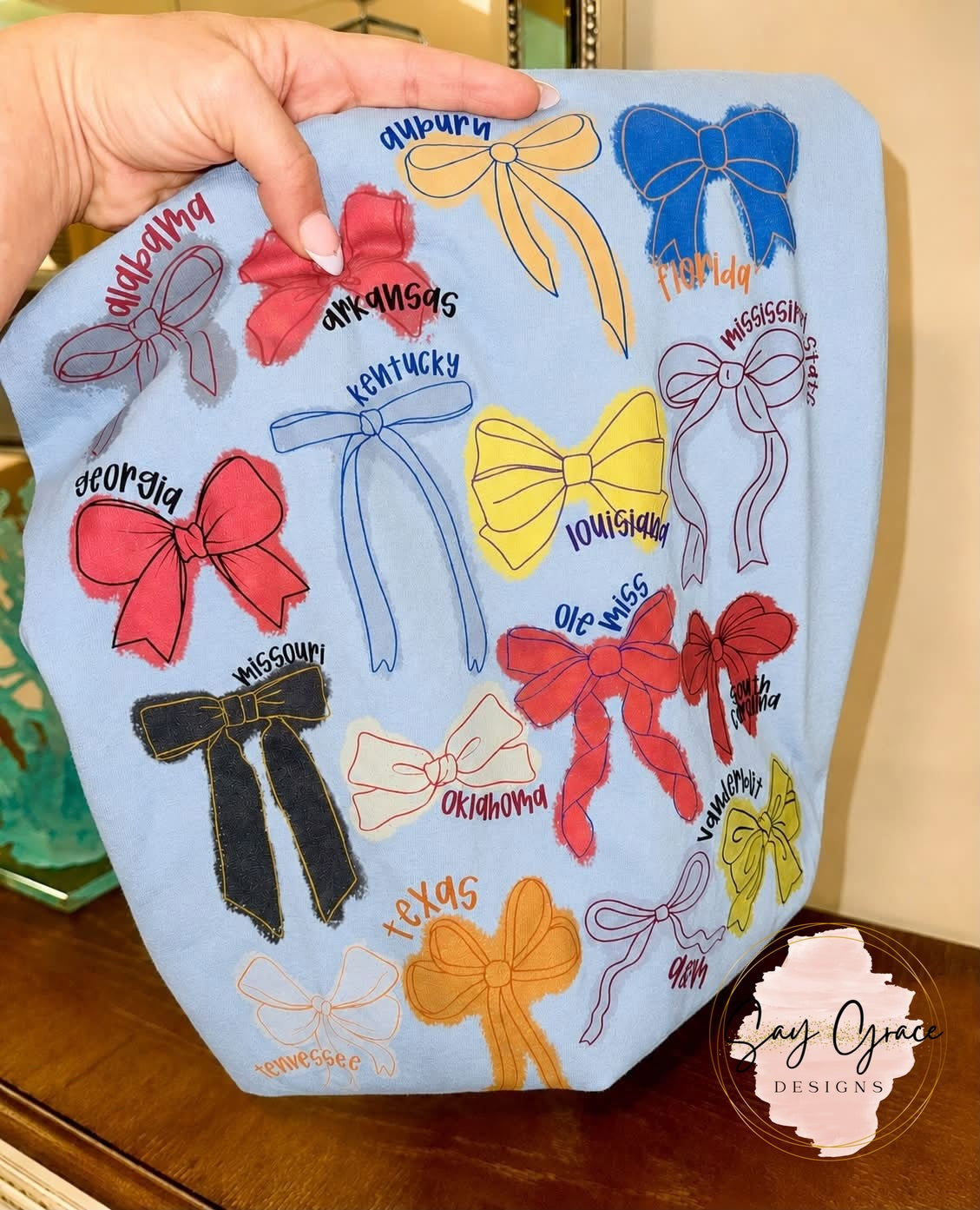 Football Team Bows