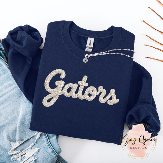 GATORS Faux Yarn