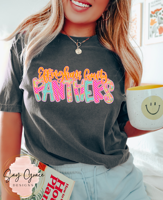 PANTHERS ECMS Preppy Sherbert