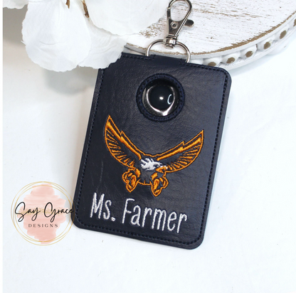 Alarm ID Badge Holder