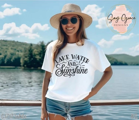 Lake Water and Sunshine