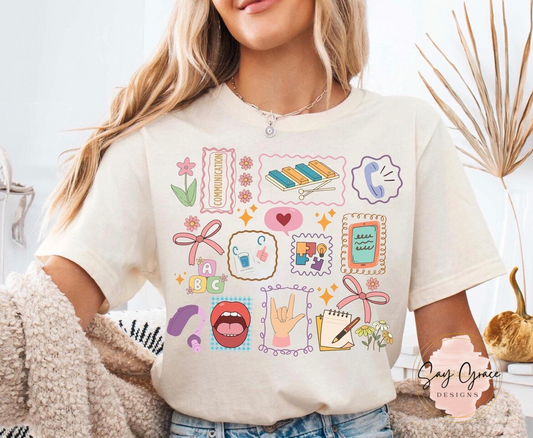 Speech Therapy Collage