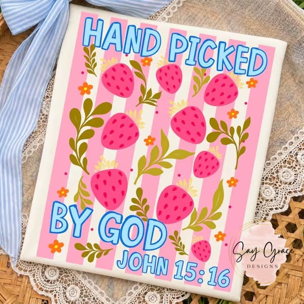 Hand Picked By God Stripes