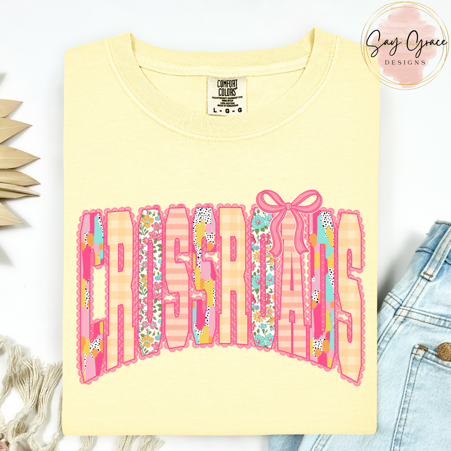 CROSSROADS Varsity Orange/Pink