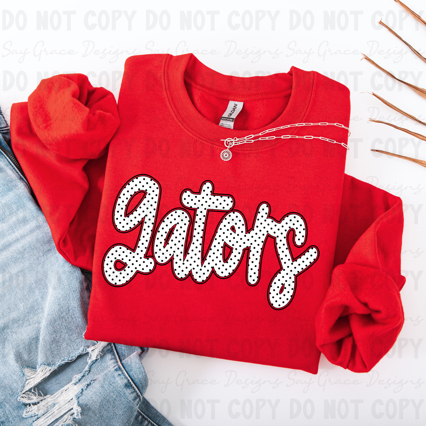 Mascot Polka Dot Script