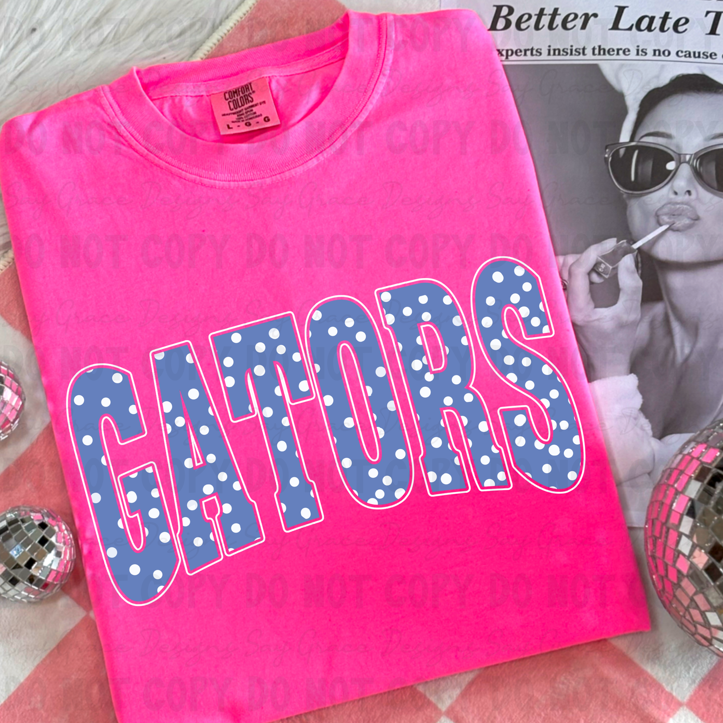 GATORS Varsity Polka Dot