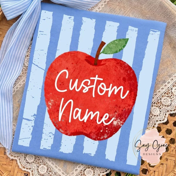 Apple with Stripes CUSTOM