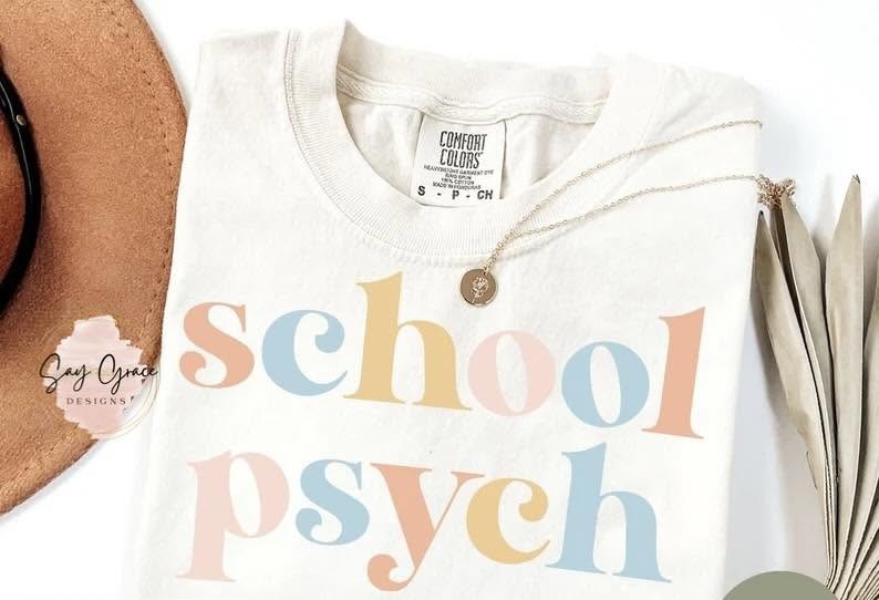 School Psychologist Pastels