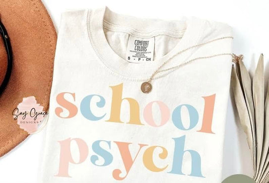 School Psychologist Pastels