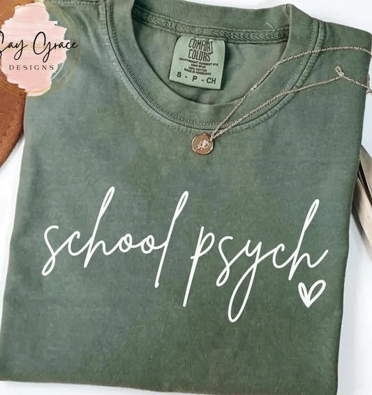 School Psychologist Script